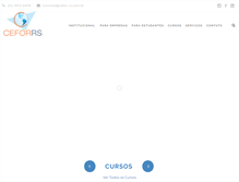 Tablet Screenshot of cefor-rs.com.br